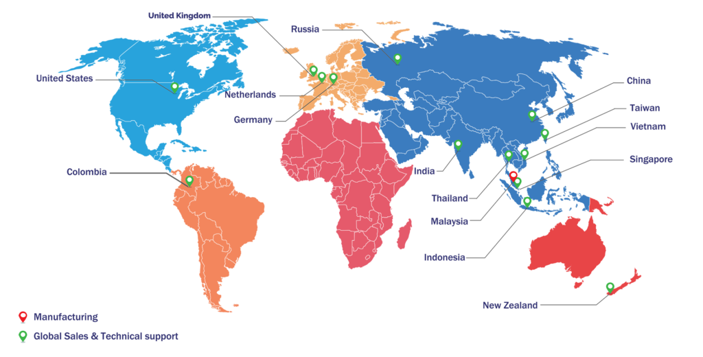 Cryogas world wide sales